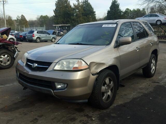 2HNYD18273H540393 - 2003 ACURA MDX GOLD photo 2