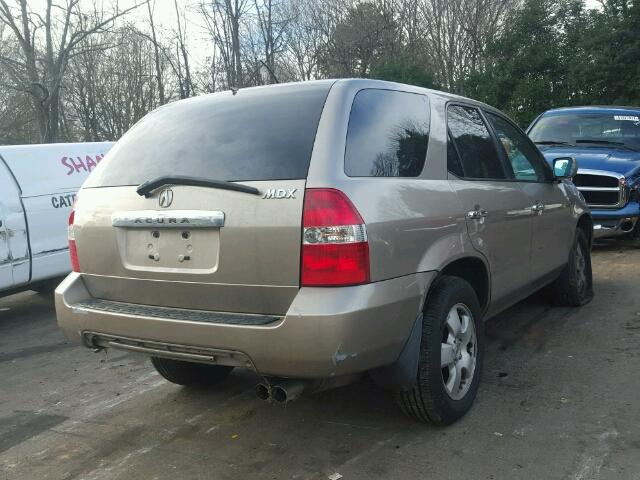 2HNYD18273H540393 - 2003 ACURA MDX GOLD photo 4