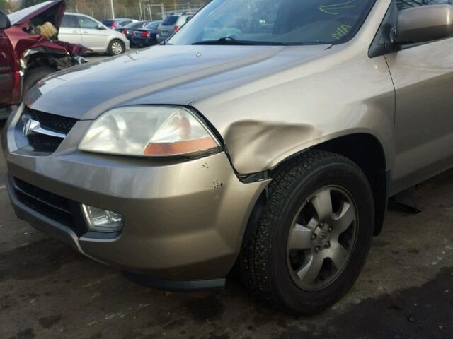 2HNYD18273H540393 - 2003 ACURA MDX GOLD photo 9