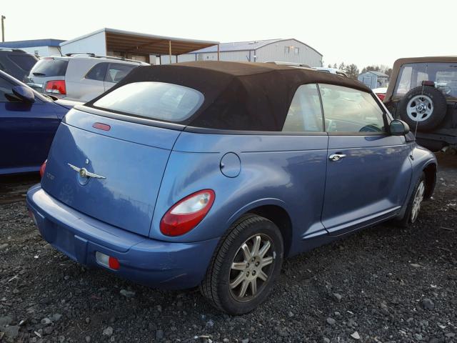3C3JY45X67T590930 - 2007 CHRYSLER PT CRUISER BLUE photo 4