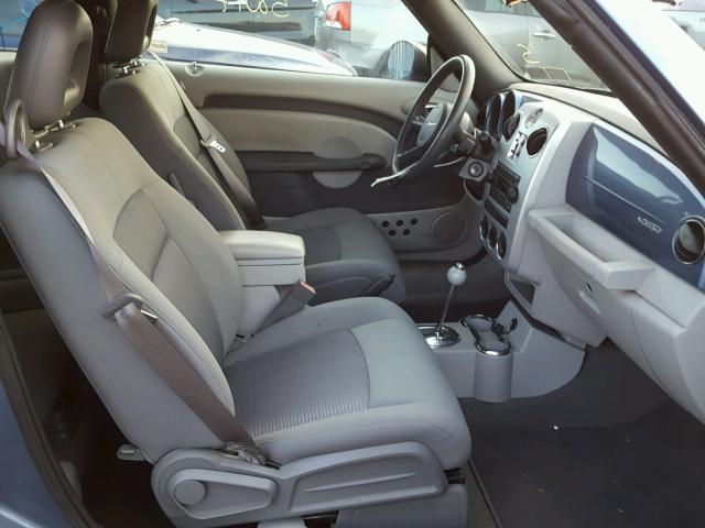 3C3JY45X67T590930 - 2007 CHRYSLER PT CRUISER BLUE photo 5