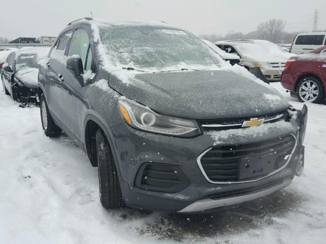 3GNCJLSB1HL183764 - 2017 CHEVROLET TRAX 1LT GRAY photo 1