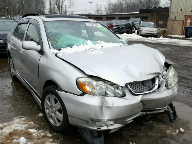 2T1BR32E83C151364 - 2003 TOYOTA COROLLA CE SILVER photo 1