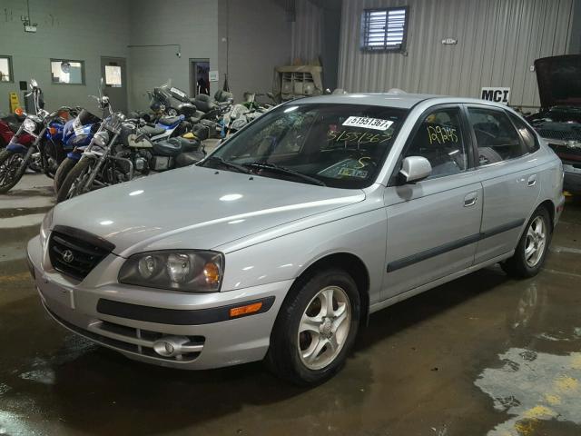 KMHDN56D66U181757 - 2006 HYUNDAI ELANTRA GL SILVER photo 2