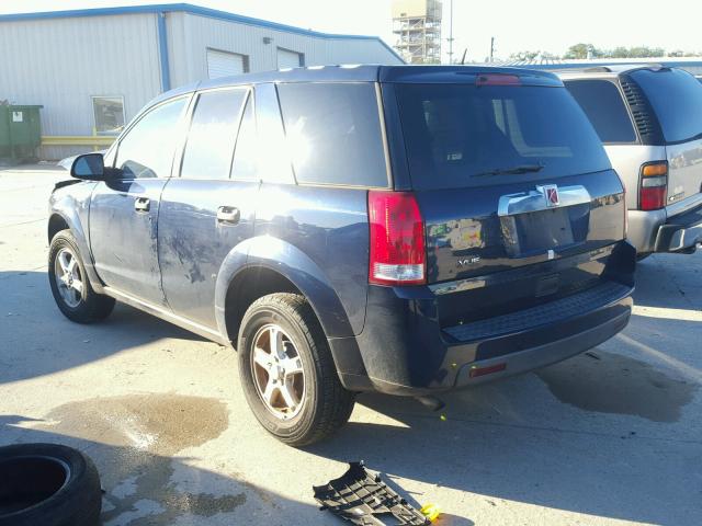 5GZCZ33D27S878349 - 2007 SATURN VUE BLUE photo 3