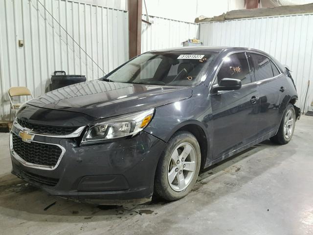 1G11B5SL5EF191740 - 2014 CHEVROLET MALIBU LS GRAY photo 2