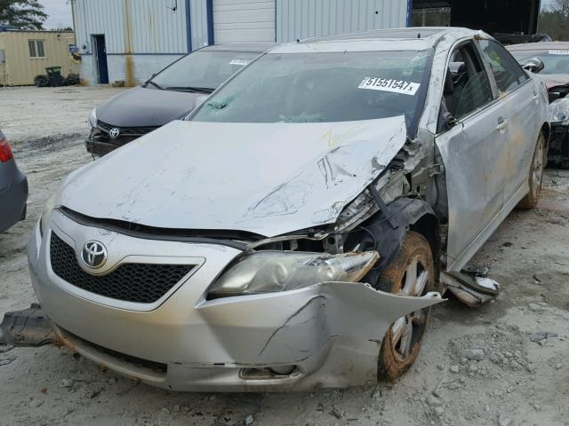 4T1BK46K18U071985 - 2008 TOYOTA CAMRY LE SILVER photo 9