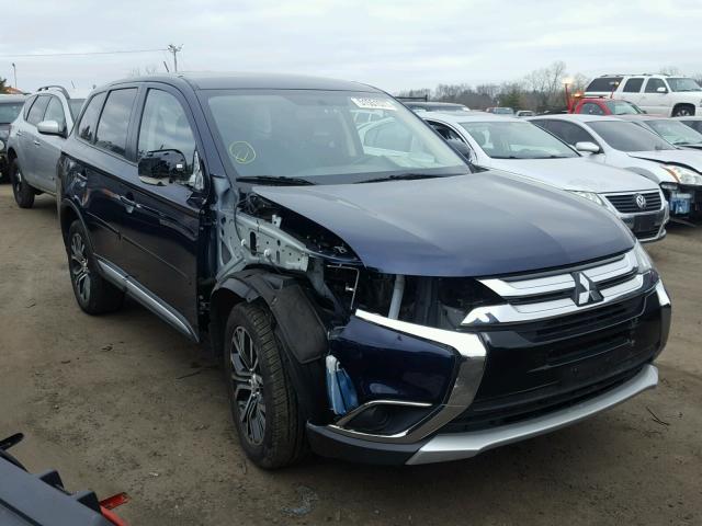 JA4AZ3A35GZ024721 - 2016 MITSUBISHI OUTLANDER BLUE photo 1