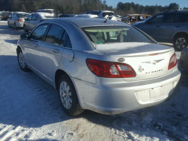 1C3LC46K67N633608 - 2007 CHRYSLER SEBRING SILVER photo 3