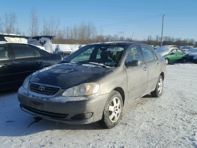 2T1BR32E56C595029 - 2006 TOYOTA COROLLA CE GRAY photo 2