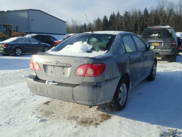 2T1BR32E56C595029 - 2006 TOYOTA COROLLA CE GRAY photo 4