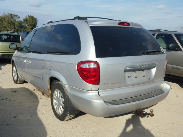 2C4GP74L23R233640 - 2003 CHRYSLER TOWN & COU Gümüş foto 3