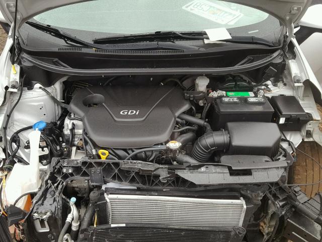 KNADM4A3XE6344541 - 2014 KIA RIO LX Արծաթագույն լուսանկար 7