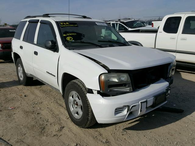 1GNDT13S822358957 - 2002 CHEVROLET TRAILBLAZE WHITE photo 1