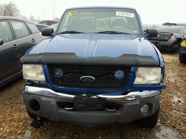 1FTZR15E71PB76401 - 2001 FORD RANGER SUP BLUE photo 7