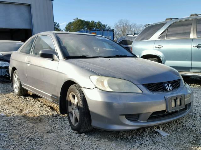 1HGEM21924L073590 - 2004 HONDA CIVIC EX GRAY photo 1