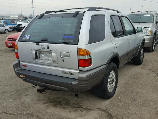 4S6DM58W0Y4405990 - 2000 HONDA PASSPORT E GRAY photo 4