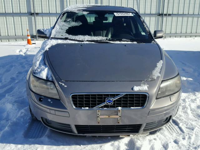 YV1MS682342023281 - 2004 VOLVO S40 T5 GRAY photo 9