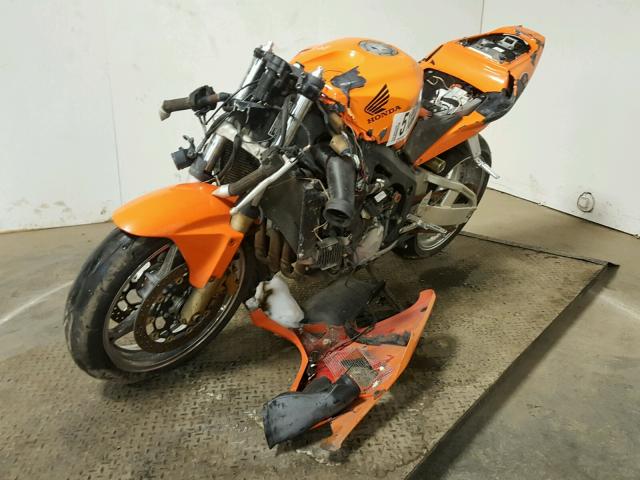 JH2PC37094M101010 - 2004 HONDA CBR600 RR ORANGE photo 2