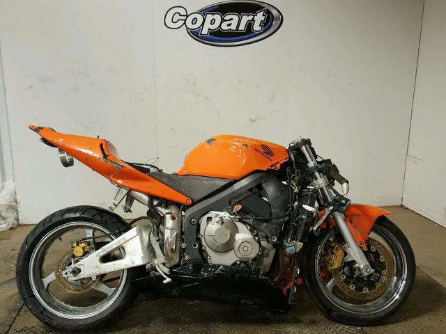 JH2PC37094M101010 - 2004 HONDA CBR600 RR ORANGE photo 9