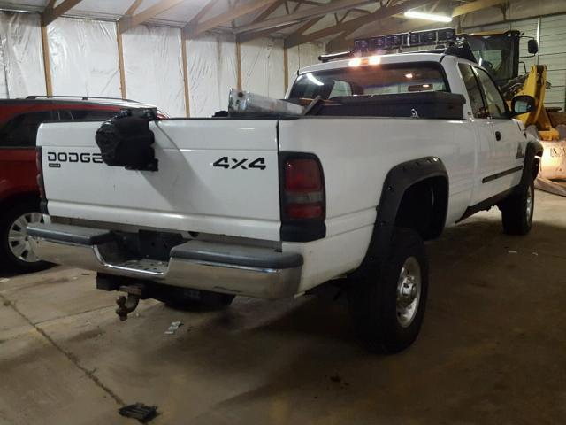 3B7KF23Z81G778279 - 2001 DODGE RAM 2500 WHITE photo 4