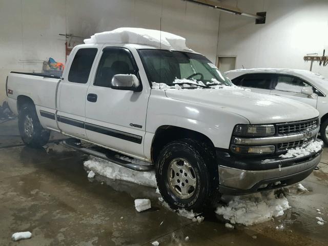 2GCEK19V9X1231921 - 1999 CHEVROLET SILVERADO WHITE photo 1