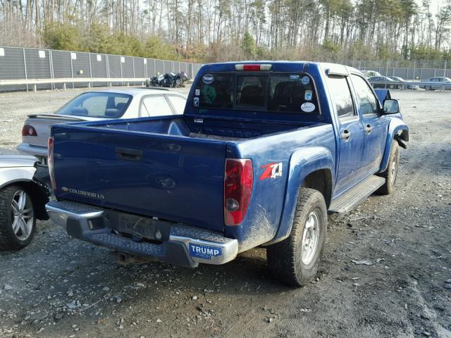 1GCDT136958186709 - 2005 CHEVROLET COLORADO BLUE photo 4