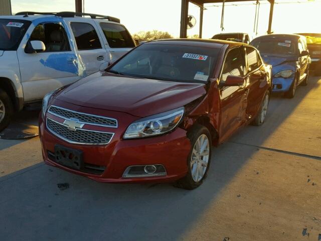 1G11H5SA4DF228739 - 2013 CHEVROLET MALIBU LTZ 红色 照片 2