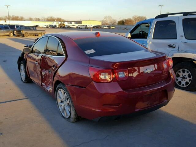 1G11H5SA4DF228739 - 2013 CHEVROLET MALIBU LTZ 红色 照片 3
