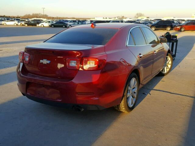 1G11H5SA4DF228739 - 2013 CHEVROLET MALIBU LTZ 红色 照片 4