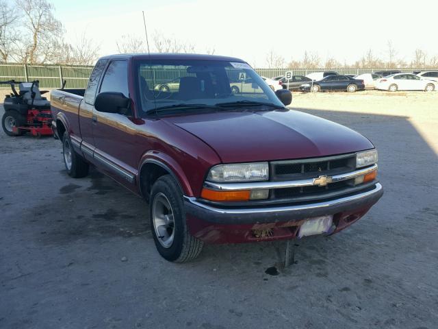 1GCCS19W4Y8239794 - 2000 CHEVROLET S TRUCK S1 RED photo 1