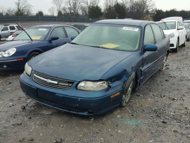 1G1NE52J72M721396 - 2002 CHEVROLET MALIBU LS 绿色 照片 2