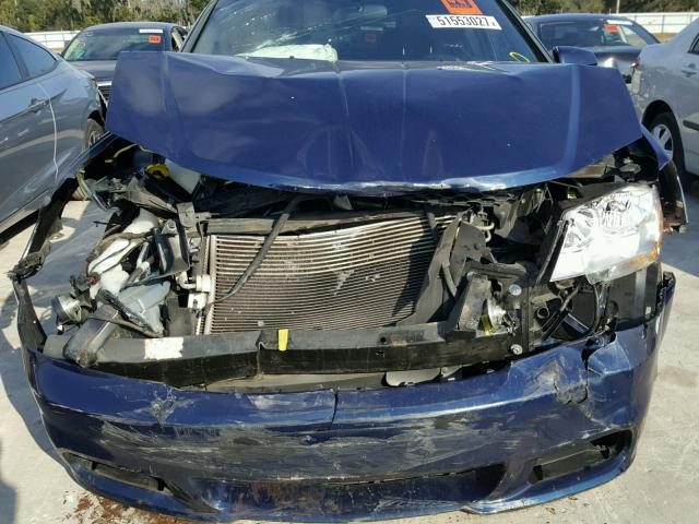 1C3CDZCB8DN576936 - 2013 DODGE AVENGER SX BLUE photo 9