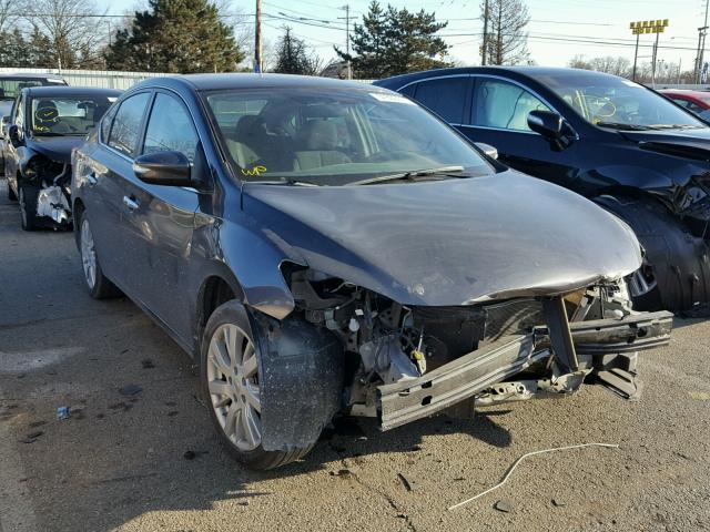 3N1AB7AP3EY280354 - 2014 NISSAN SENTRA S CHARCOAL photo 1