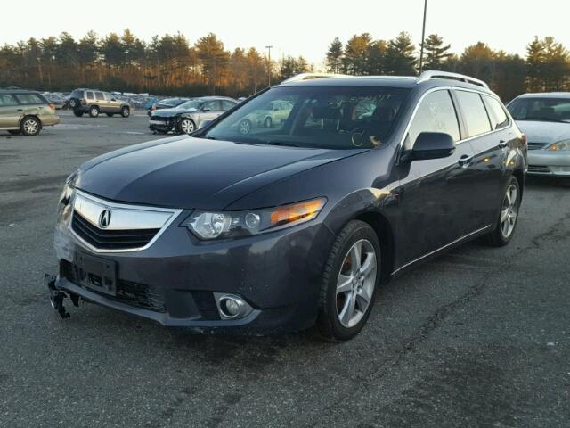 JH4CW2H65CC001484 - 2012 ACURA TSX TECH GRAY photo 2