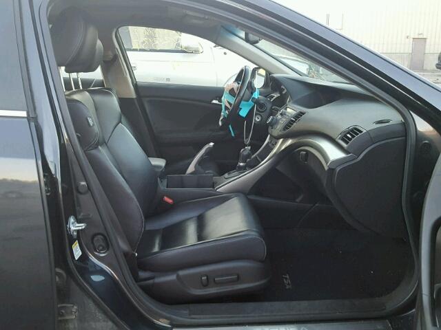 JH4CW2H65CC001484 - 2012 ACURA TSX TECH GRAY photo 5