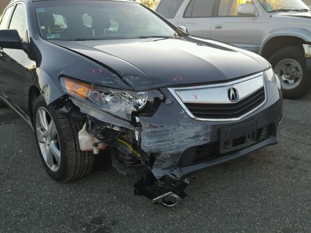 JH4CW2H65CC001484 - 2012 ACURA TSX TECH GRAY photo 9