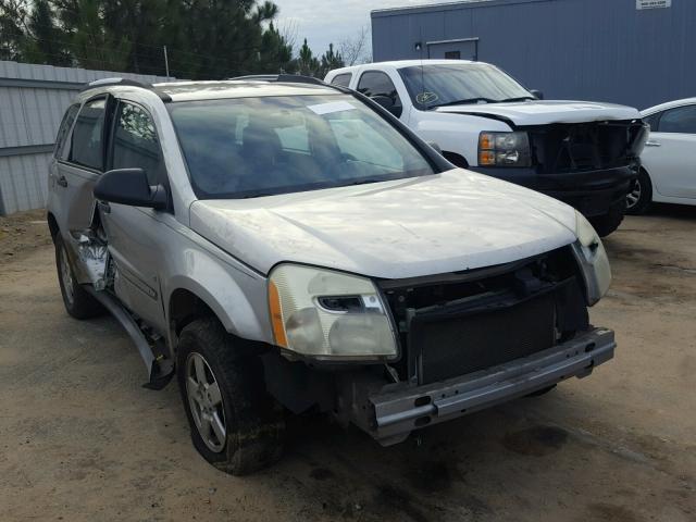 2CNDL13F476095254 - 2007 CHEVROLET EQUINOX LS SILVER photo 1