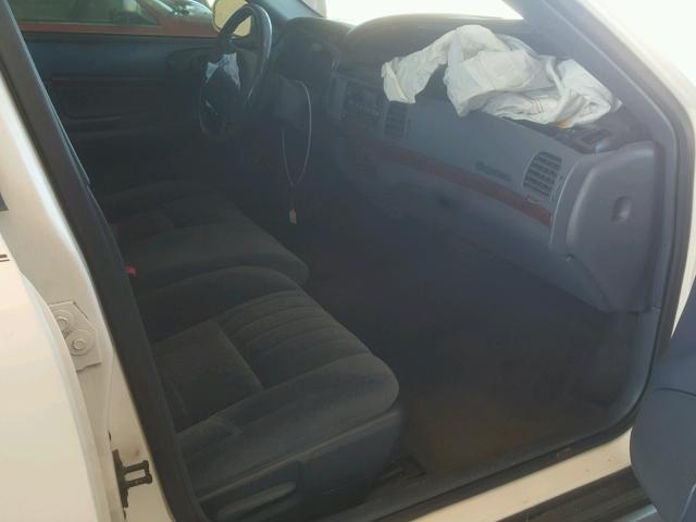 2G1WF55E429227624 - 2002 CHEVROLET IMPALA 白色 照片 5