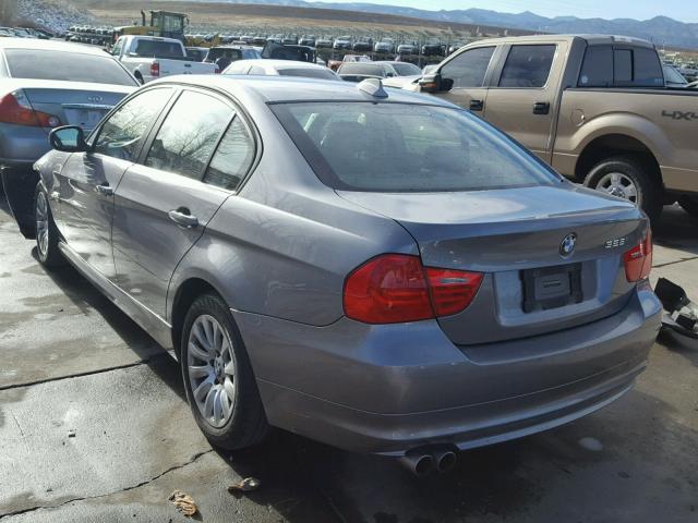 WBAPK73539A456846 - 2009 BMW 328 XI GRAY photo 3