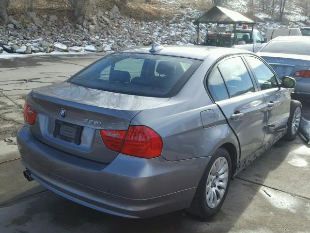 WBAPK73539A456846 - 2009 BMW 328 XI GRAY photo 4