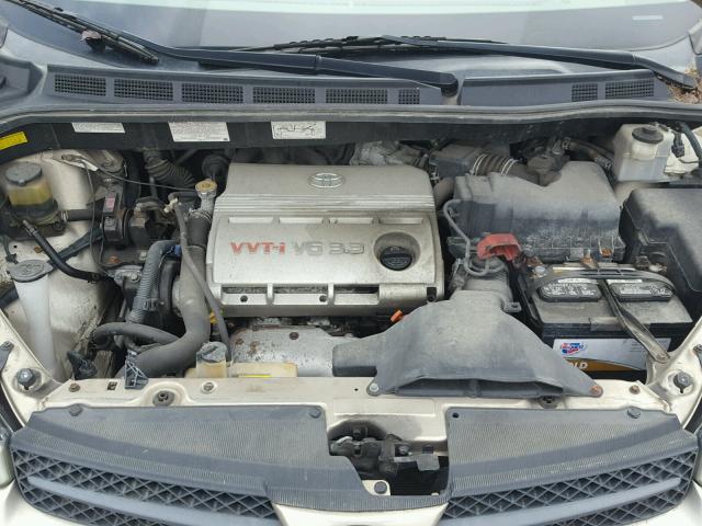 5TDBA22C74S006745 - 2004 TOYOTA SIENNA XLE TAN photo 7