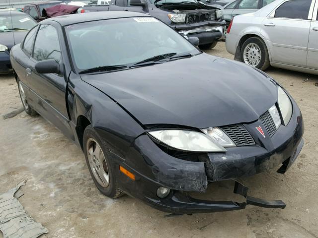 3G2JB12F55S165388 - 2005 PONTIAC SUNFIRE BLACK photo 1