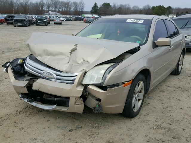 3FAHP07Z27R178480 - 2007 FORD FUSION SE GOLD photo 2