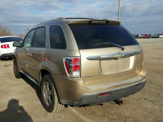 2CNDL73F356151569 - 2005 CHEVROLET EQUINOX LT GOLD photo 3