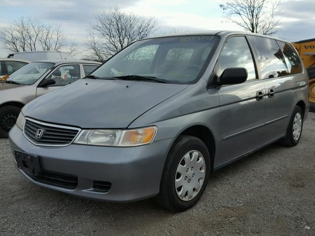 2HKRL185XYH517468 - 2000 HONDA ODYSSEY LX GRAY photo 2