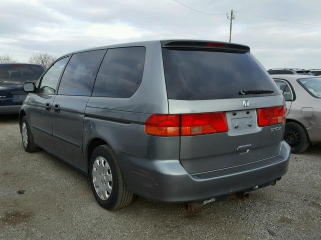 2HKRL185XYH517468 - 2000 HONDA ODYSSEY LX GRAY photo 3