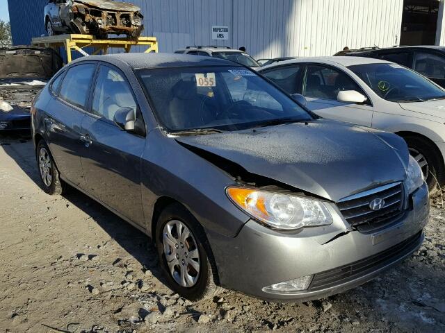 KMHDU46D79U807351 - 2009 HYUNDAI ELANTRA GL GRAY photo 1