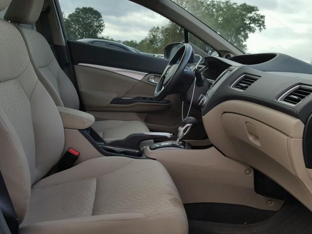 19XFB2F85FE109941 - 2015 HONDA CIVIC EX მუქწითელი ფოტო 5