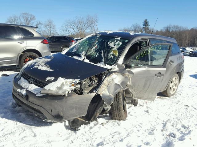 2T1KR30E57C679808 - 2007 TOYOTA COROLLA MA GRAY photo 2